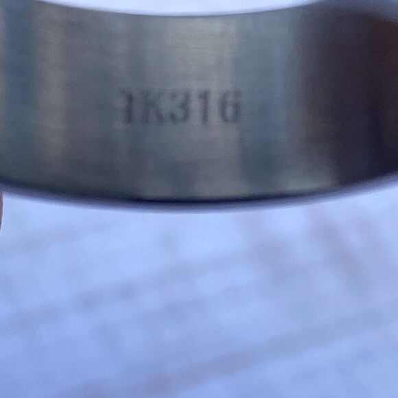 Men's Stainless Steel Infinite Waves Fidget Ring size 10 - Picture 5 of 6